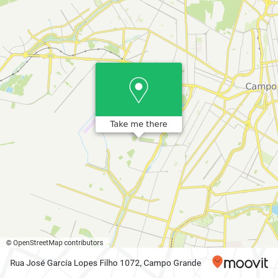 Mapa Rua José García Lopes Filho 1072