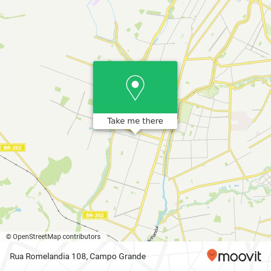 Mapa Rua Romelandia 108