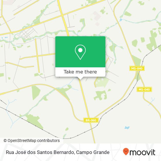 Rua José dos Santos Bernardo map