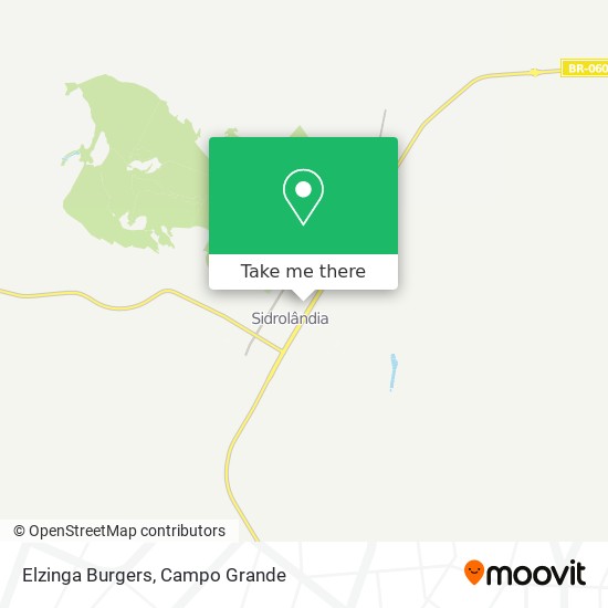Mapa Elzinga Burgers