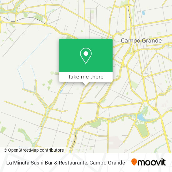 Mapa La Minuta Sushi Bar & Restaurante
