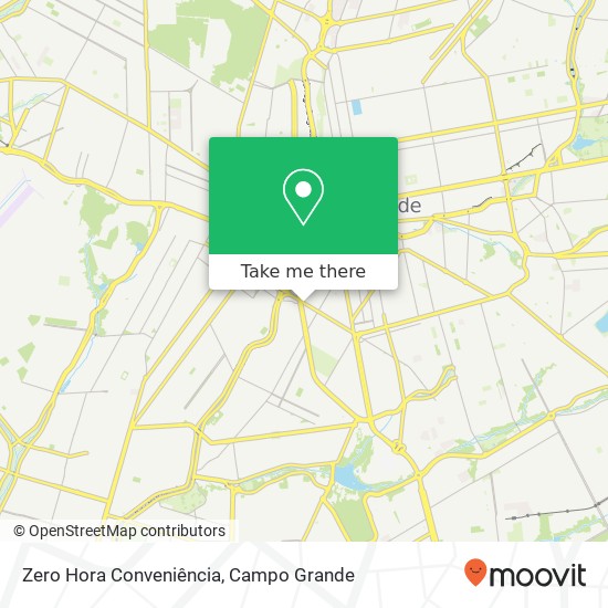 Zero Hora Conveniência, Avenida Salgado Filho, 1880 América Campo Grande-MS 79005-300 map