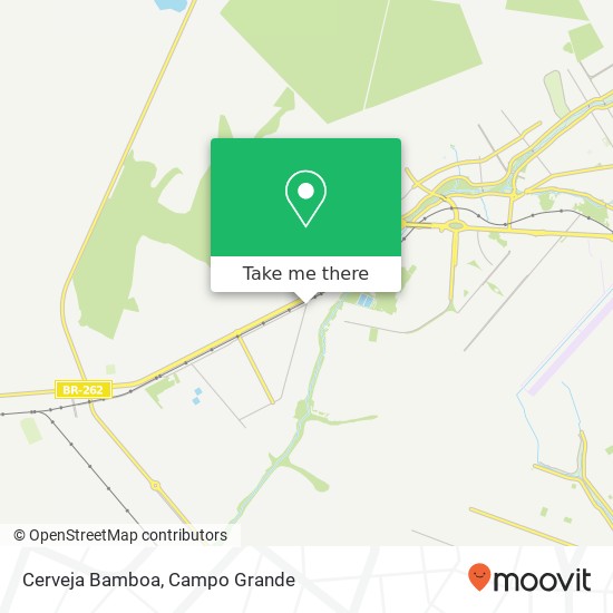 Cerveja Bamboa map