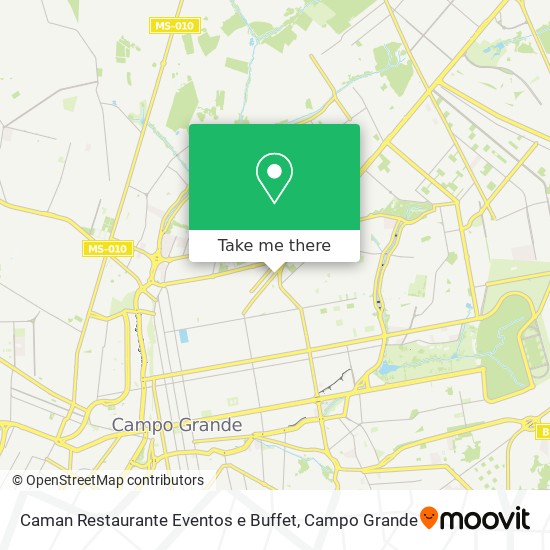 Caman Restaurante Eventos e Buffet map