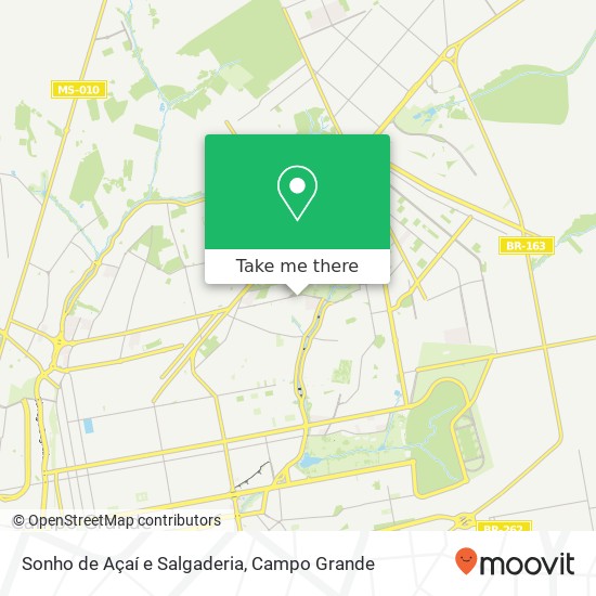 Sonho de Açaí e Salgaderia, Rua Fernando Pessoa Margarida Campo Grande-MS 79023-100 map