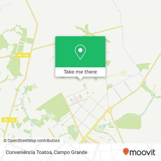 Conveniência Toatoa, Rua Dorcelina Folador Nova Lima Campo Grande-MS 79017-370 map