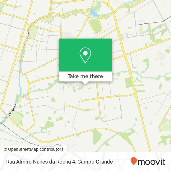 Mapa Rua Almiro Nunes da Rocha 4