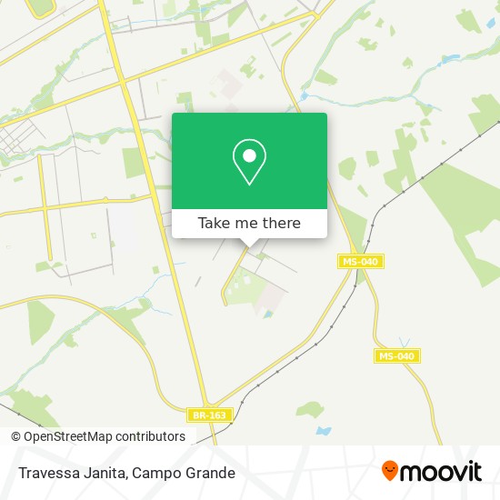 Travessa Janita map