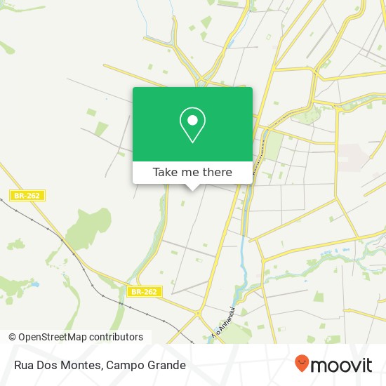 Rua Dos Montes map