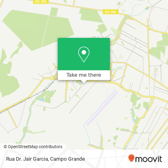 Rua Dr. Jair Garcia map