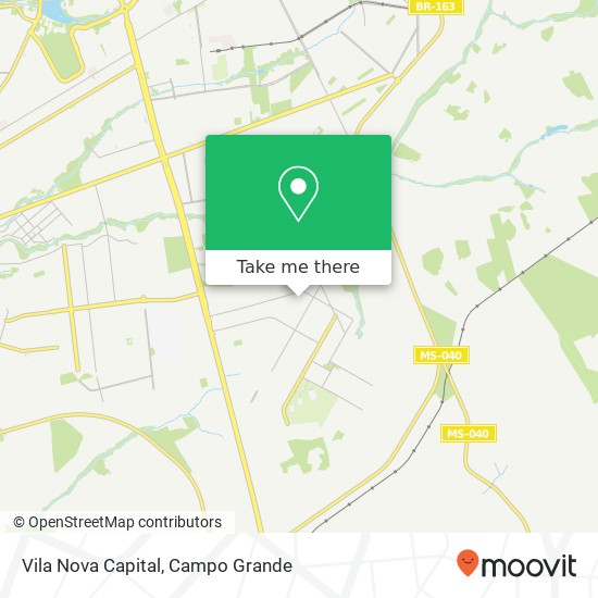 Vila Nova Capital map