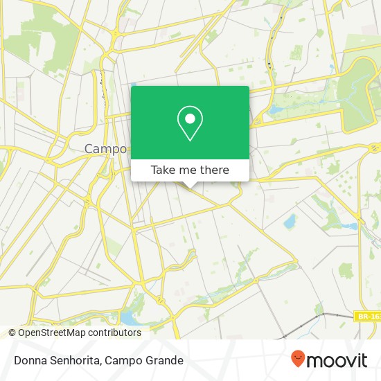 Donna Senhorita map