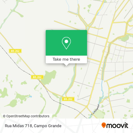 Rua Midas 718 map