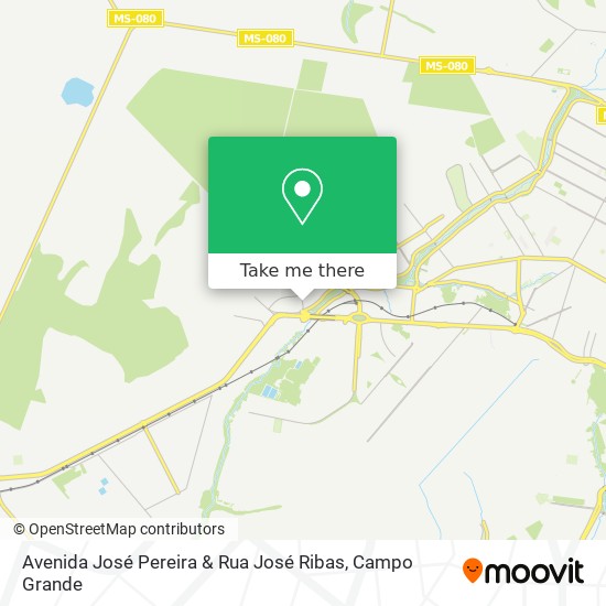 Avenida José Pereira & Rua José Ribas map