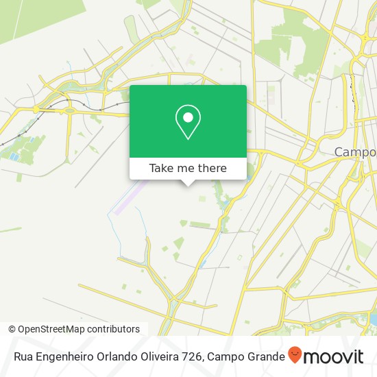 Rua Engenheiro Orlando Oliveira 726 map