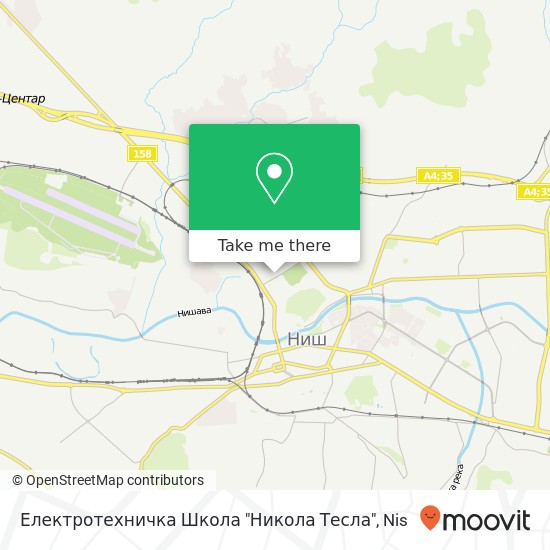 Електротехничка Школа "Никола Тесла" map