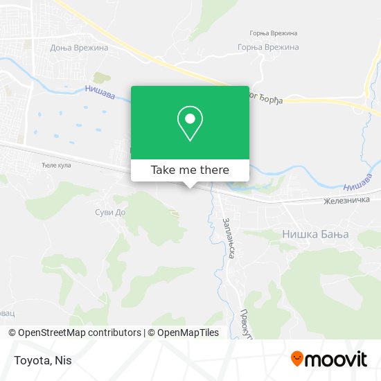 Toyota map