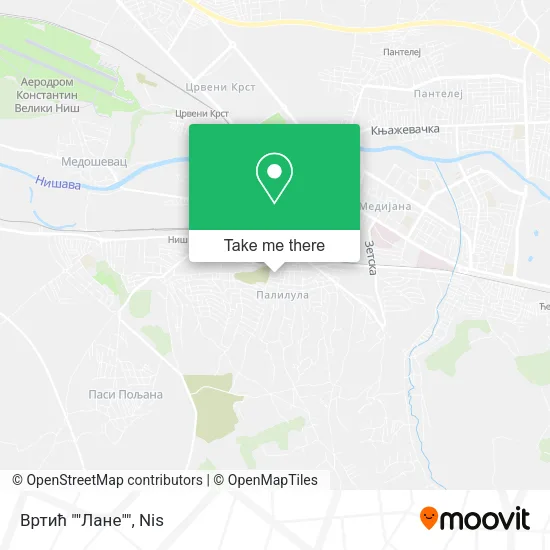 Вртић ""Лане"" map