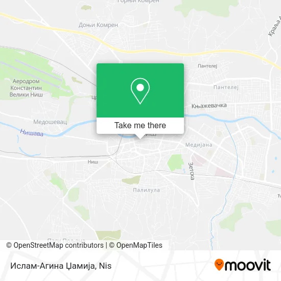 Ислам-Агина Џамија map