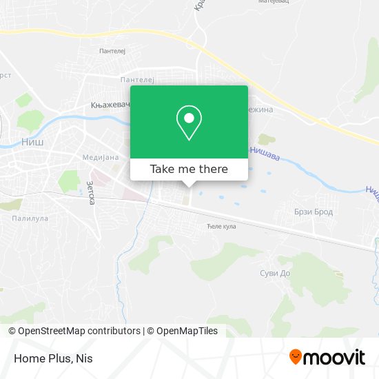 Home Plus map