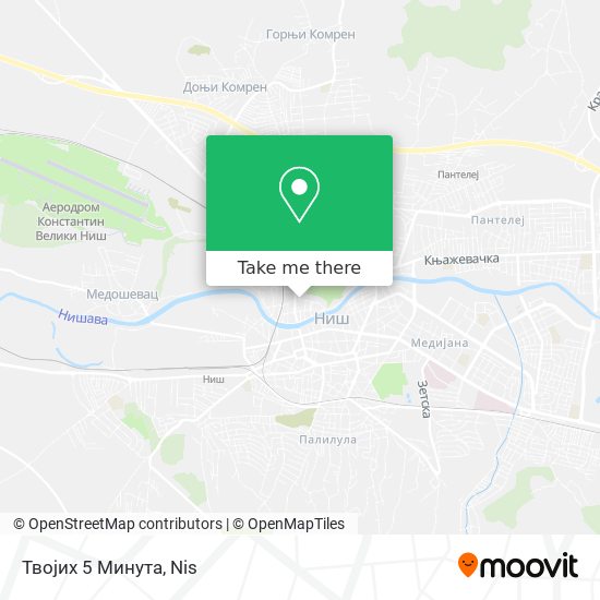 Твојих 5 Минута map