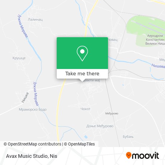 Avax Music Studio map