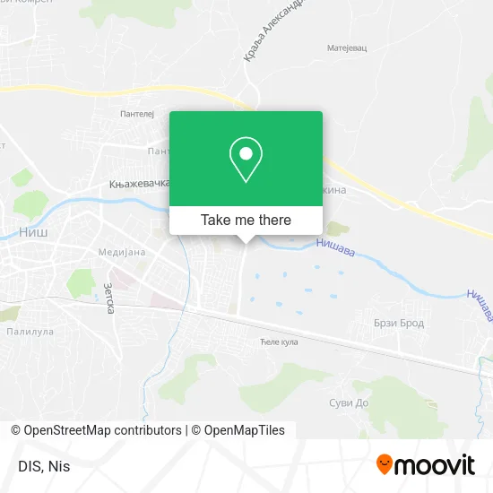 DIS map