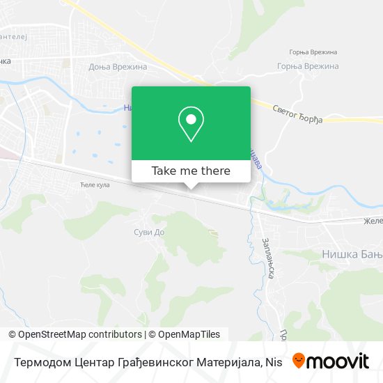 Термодом Центар Грађевинског Материјала map