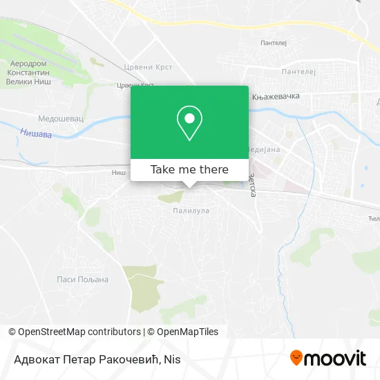 Адвокат Петар Ракочевић map