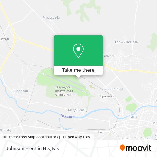 Johnson Electric Nis map
