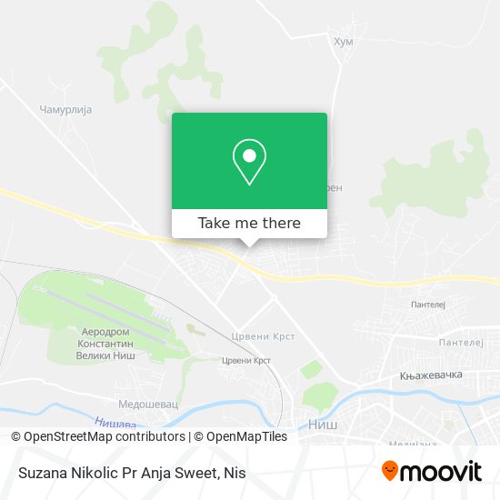 Suzana Nikolic Pr Anja Sweet map