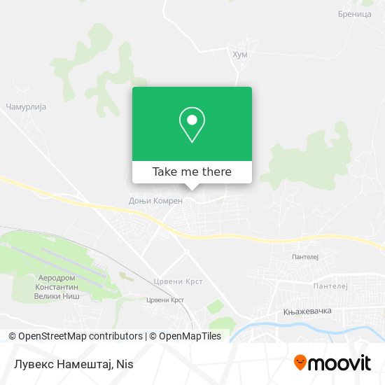 Лувекс Намештај map
