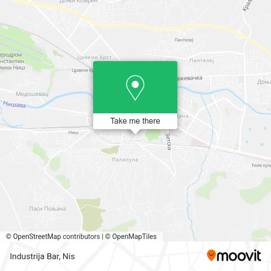 Industrija Bar map