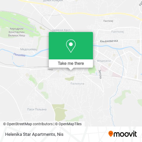 Helenika Star Apartments map