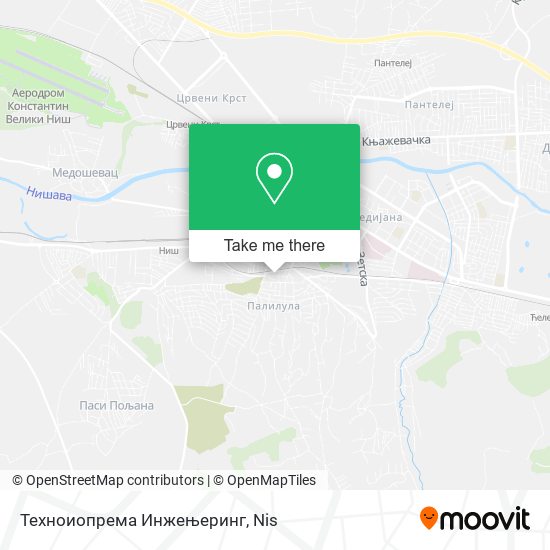 Техноиопрема Инжењеринг map