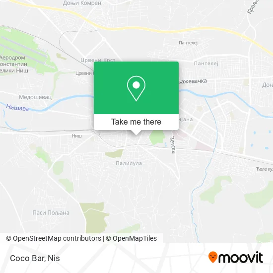 Coco Bar map