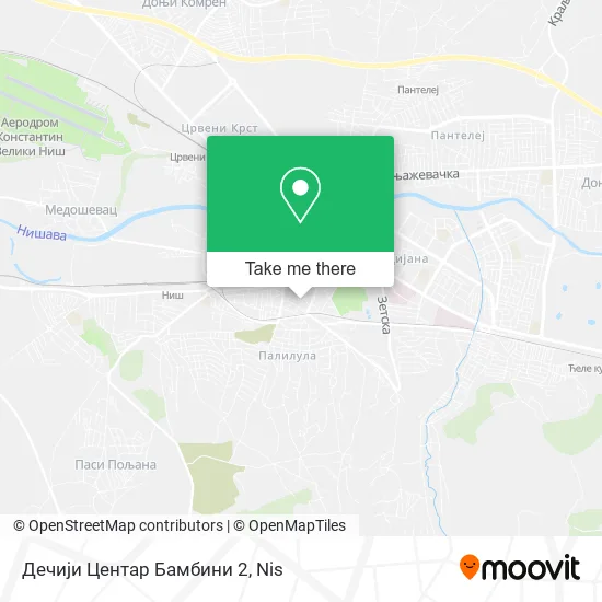 Дечији Центар Бамбини 2 map