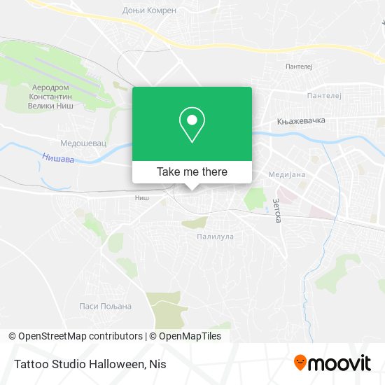 Tattoo Studio Halloween map