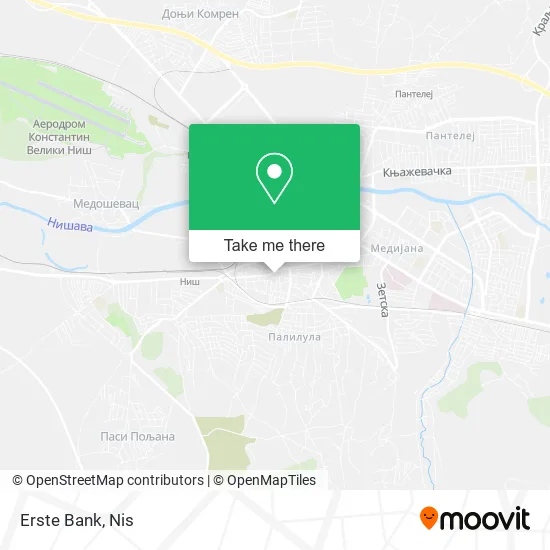 Erste Bank map