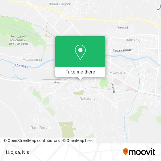 Шојка map