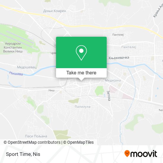 Sport Time map