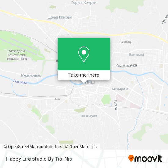 Happy Life studio By Tio map