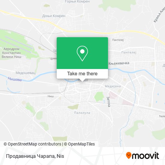 Продавница Чарапа map