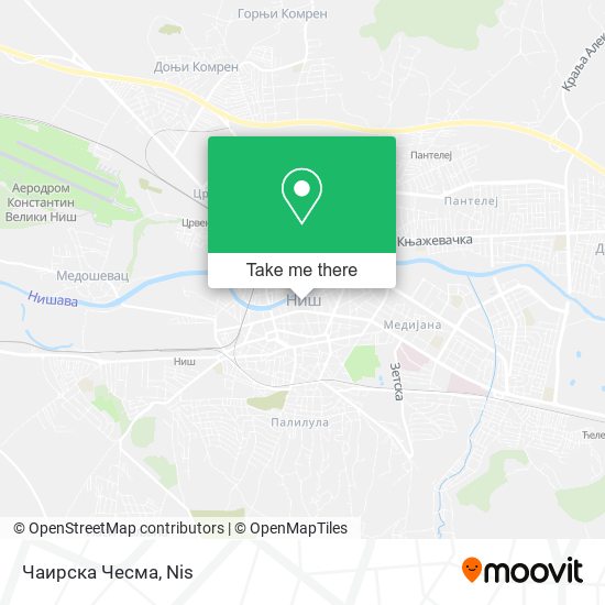 Чаирска Чесма map