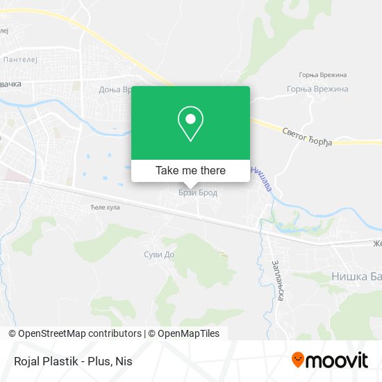 Rojal Plastik - Plus map