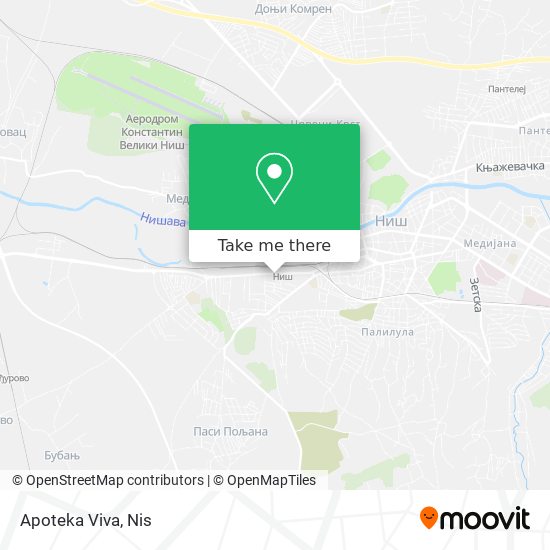 Apoteka Viva map