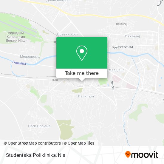 Studentska Poliklinika map