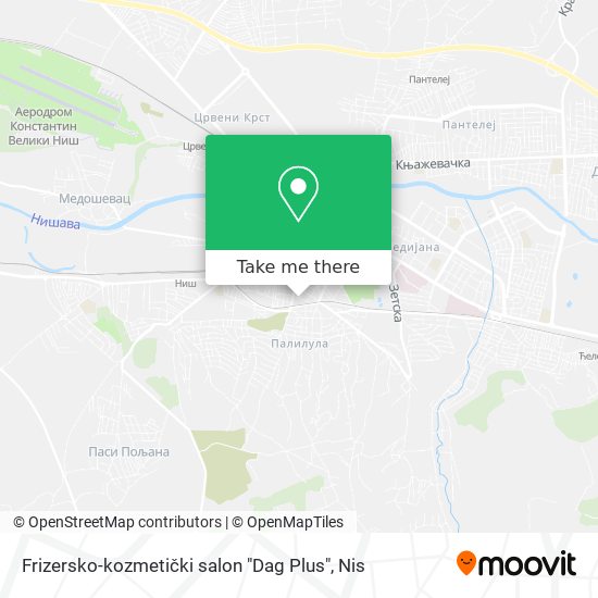 Frizersko-kozmetički salon "Dag Plus" map