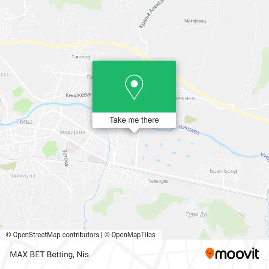 MAX BET Betting map