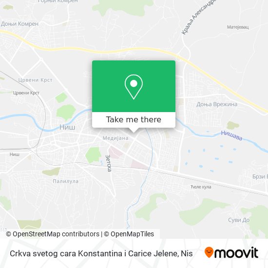 Crkva svetog cara Konstantina i Carice Jelene map